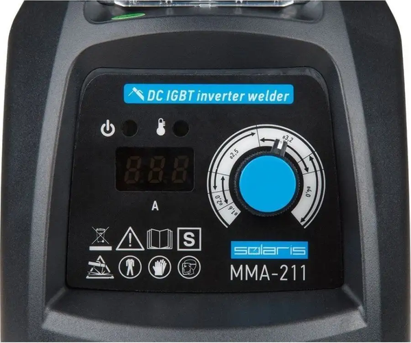 Изображение товара Инвертор сварочный Solaris MMA-211