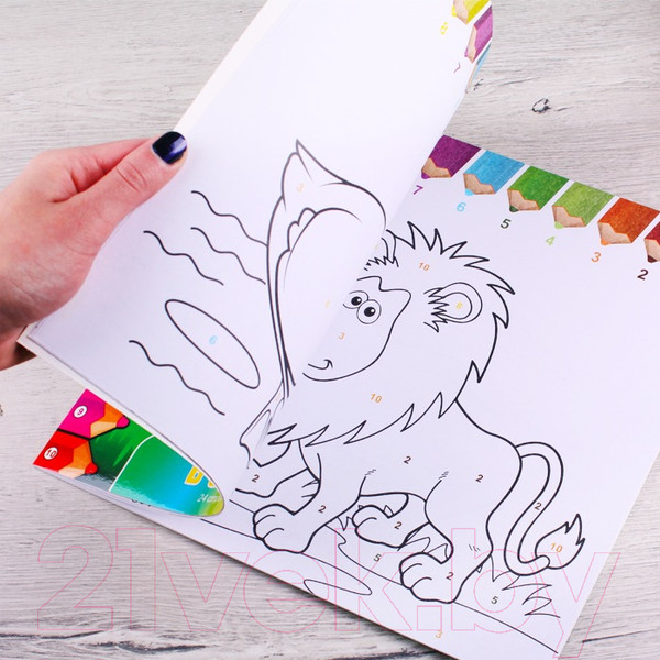 Изображение товара Раскраска Darvish В зоопарке / DV-8842