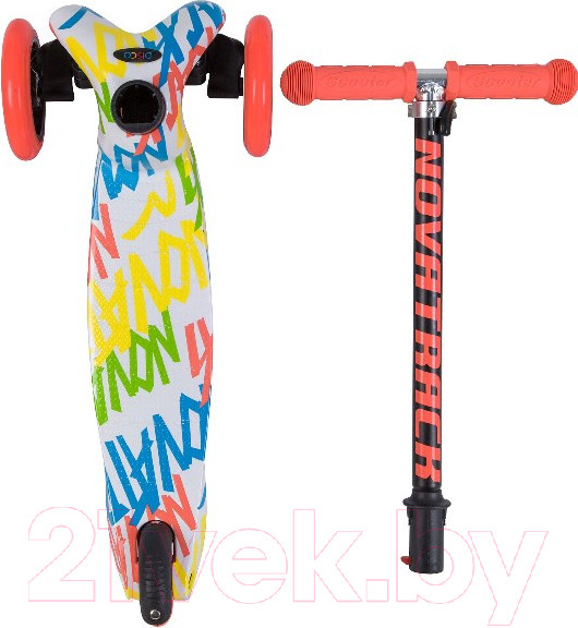 Изображение товара Самокат детский Novatrack Disco Kids 120H.DISCOKIDS.WMC8