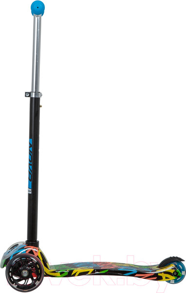 Изображение товара Самокат детский Novatrack RainBow Start Graffiti 120.NRAINBOW.GBL20