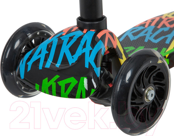 Изображение товара Самокат детский Novatrack RainBow Start Graffiti 120.NRAINBOW.GBL20