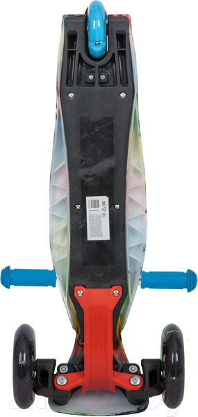 Изображение товара Самокат детский Novatrack RainBow Start Graffiti 120.NRAINBOW.GBL20