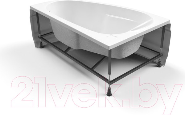 Изображение товара Ванна акриловая Cersanit Joanna 150x95 L (с каркасом)