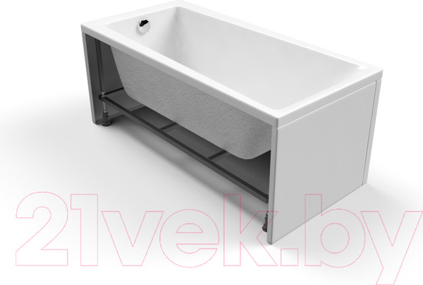 Изображение товара Ванна акриловая Cersanit Lorena 150x70 / WP-LORENA-150-W (с каркасом)