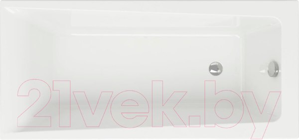 Изображение товара Ванна акриловая Cersanit Lorena 160x70 / P-WP-LORENA-160 (с каркасом)