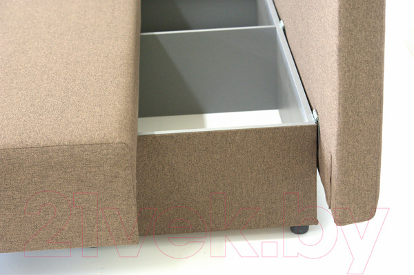 Изображение товара Диван Мебель-Парк Палермо 1 (коричневый brown 6)