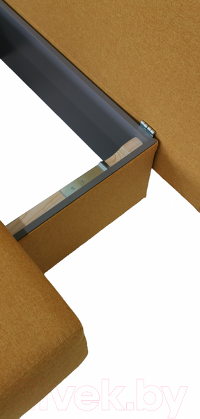 Изображение товара Диван Мебель-Парк Палермо 1 (горчичный)