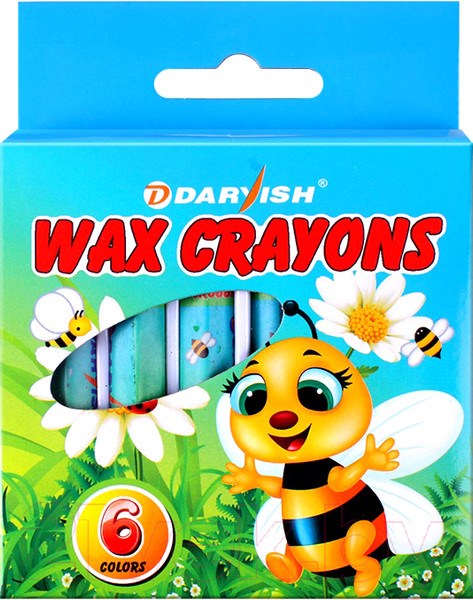 Изображение товара Восковые мелки Darvish DV-1130-6