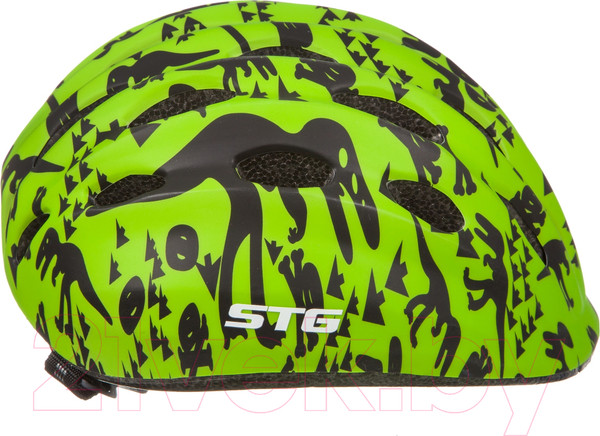 Изображение товара Защитный шлем STG HB10 / Х98561 (XS, черный/зеленый)