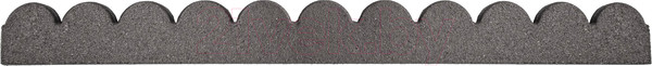 Изображение товара Бордюр садовый Multy Home Flexi Curve Scalloped EU5000030 (серый)