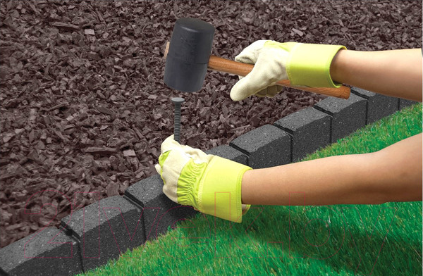 Изображение товара Бордюр садовый Multy Home Roman Stone EU5000064 (коричневый)