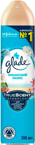Изображение товара Освежитель воздуха Glade Океанский оазис (300мл)