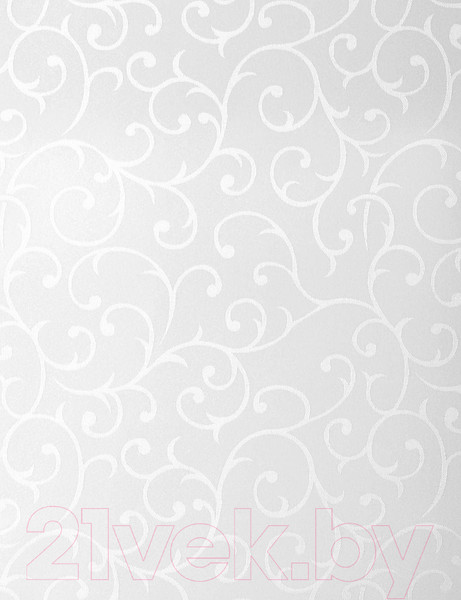 Изображение товара Рулонная штора Delfa Сантайм Жаккард Прима СРШ-01 МД8118 (43x170, белый)