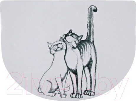 Изображение товара Коврик под миску Trixie Pussy Cat 24540
