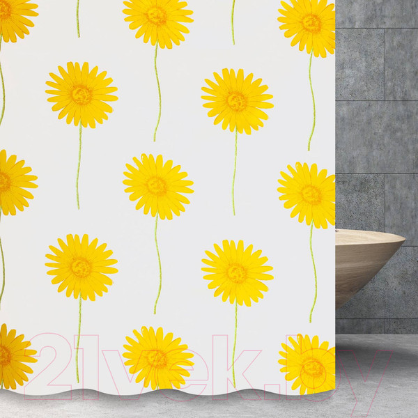 Изображение товара Шторка-занавеска для ванны Savol S-01718E