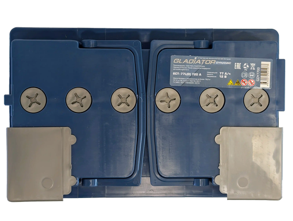 Изображение товара Автомобильный аккумулятор Gladiator Dynamic R+ (77 А/ч)