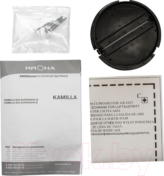 Изображение товара Вытяжка телескопическая Krona Kamilla 600 Supernova W / 00026667