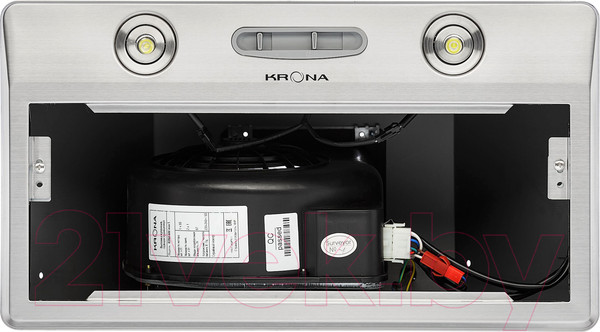 Изображение товара Вытяжка скрытая Krona Runa 600 S / 00026692 (нержавеющая сталь)