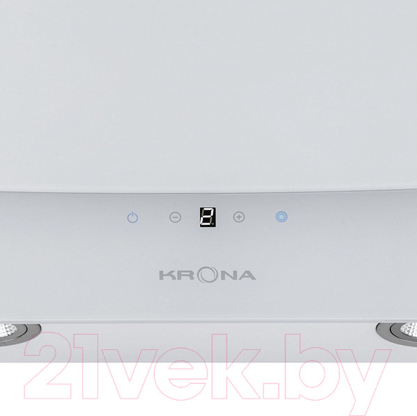 Изображение товара Вытяжка наклонная Krona Alva 600 S / 00021611 (белый)