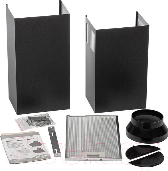 Изображение товара Вытяжка наклонная Krona Inga 600 Black Sensor / 00018185