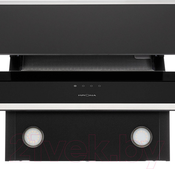 Изображение товара Вытяжка наклонная Krona Irma 600 Black Sensor / 00019016