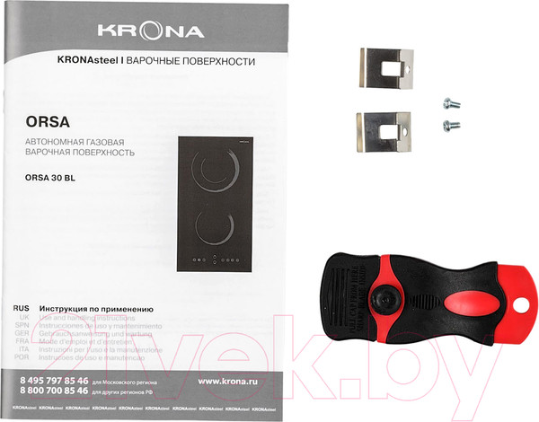 Изображение товара Электрическая варочная панель Krona Orsa 30 BL / 00026359