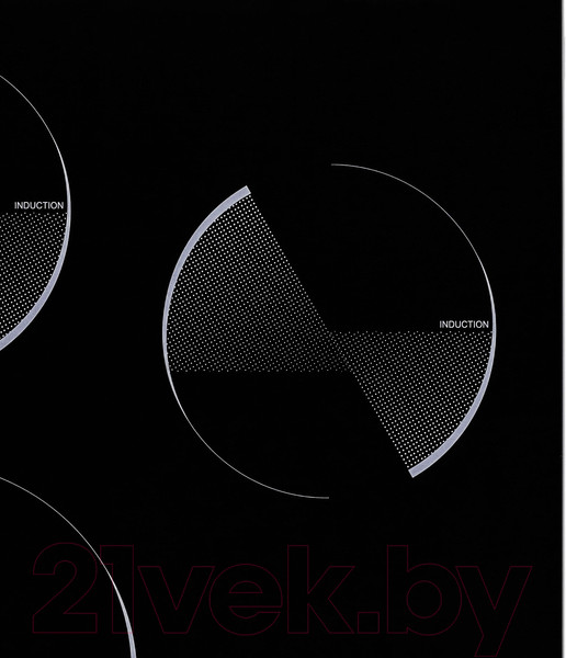 Изображение товара Индукционная варочная панель Krona Ombra 45 BL / 00026363