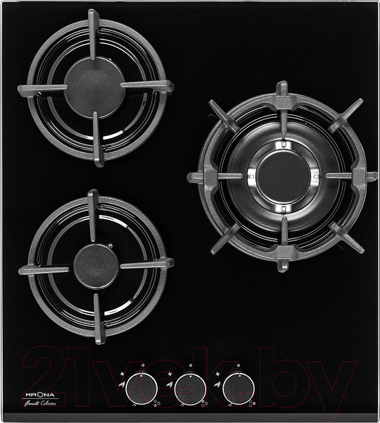 Изображение товара Газовая варочная панель Krona Fiero 45 BL / 00026349