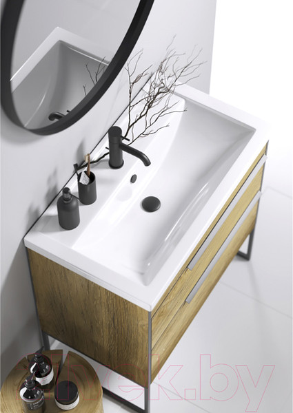 Изображение товара Тумба с умывальником Aqwella Fargo 80 / FRG0108DB