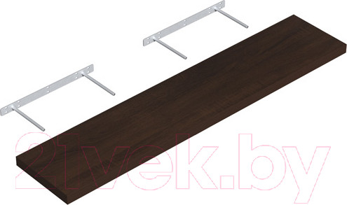 Изображение товара Полка Domax FS 118/24 WE / 65144 (1180x235, венге)