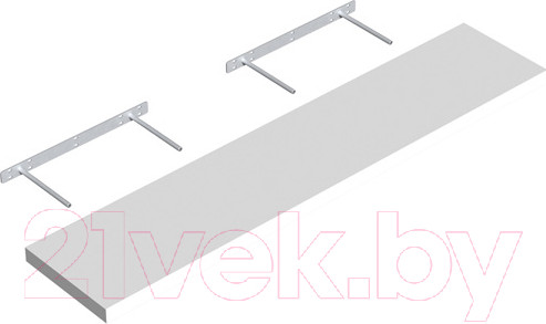 Изображение товара Полка Domax FS 118/24 BI / 65140 (1180x235, белый)