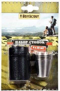 Изображение товара Набор стопок походных Boyscout 61114