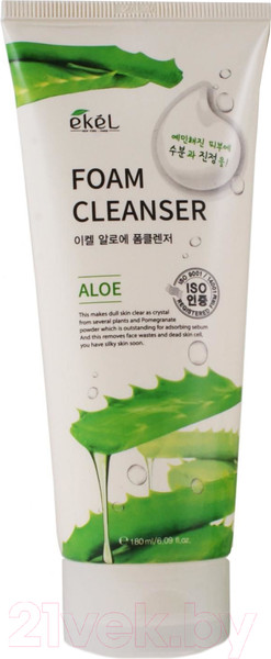 Изображение товара Пенка для умывания Ekel С экстрактом алоэ (180мл)