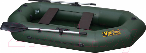 Изображение товара Надувная лодка Муссон R-240 (зеленый)