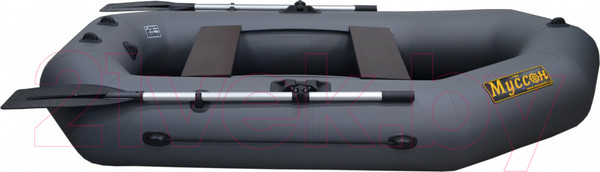 Изображение товара Надувная лодка Муссон R-240 (серый)