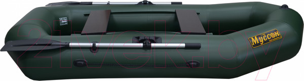 Изображение товара Надувная лодка Муссон R-260 НД (зеленый)