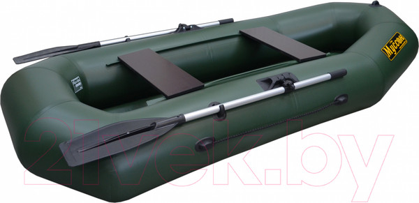 Изображение товара Надувная лодка Муссон R-260 НД (зеленый)
