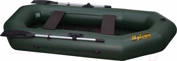 Изображение товара Надувная лодка Муссон R-260 РС (зеленый)