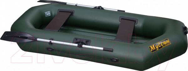 Изображение товара Надувная лодка Муссон S-240 НД (зеленый)