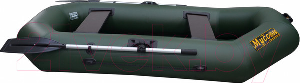 Изображение товара Надувная лодка Муссон S-240 НД (зеленый)