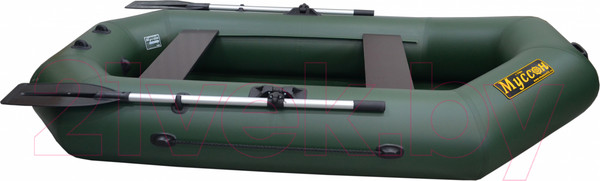 Изображение товара Надувная лодка Муссон S-250 (зеленый)