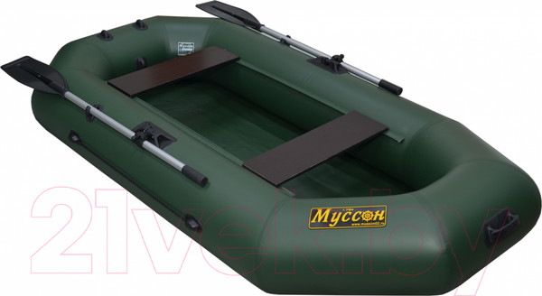 Изображение товара Надувная лодка Муссон S-250 (зеленый)