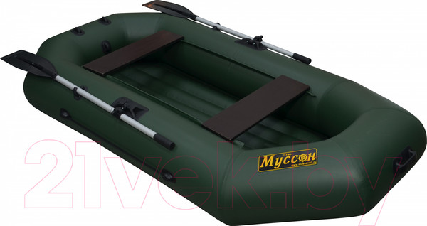 Изображение товара Надувная лодка Муссон S-250 НД (зеленый)