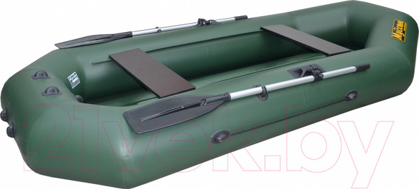 Изображение товара Надувная лодка Муссон S-280 НД (зеленый)