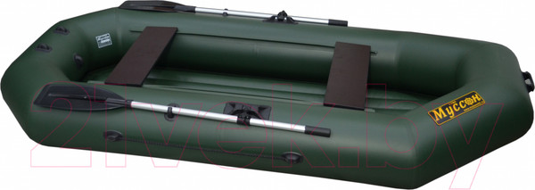 Изображение товара Надувная лодка Муссон S-280 НД (зеленый)