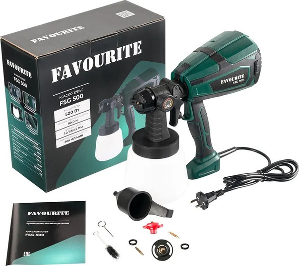 Изображение товара Краскопульт электрический Favourite FSG 500
