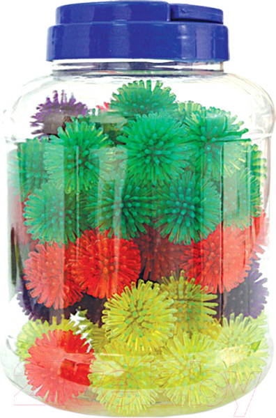 Изображение товара Набор игрушек для кошек Triol Мяч Шуршик 3804 / 22181002 (60шт)