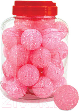 Изображение товара Набор игрушек для кошек Triol Мяч зернистый 3809 / 22181003 (30шт, розовый)