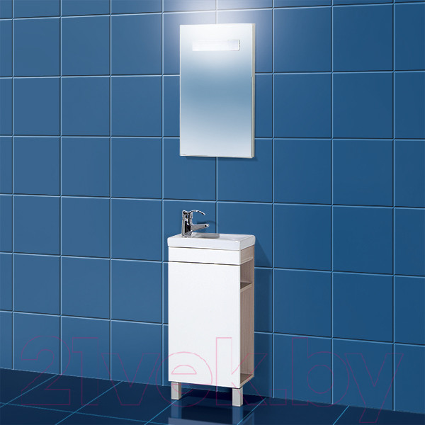 Изображение товара Тумба с умывальником Акваль Паола 40 / EP.01.40.10.N