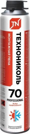 Пена монтажная Технониколь Professional 70 всесезонная (885мл)